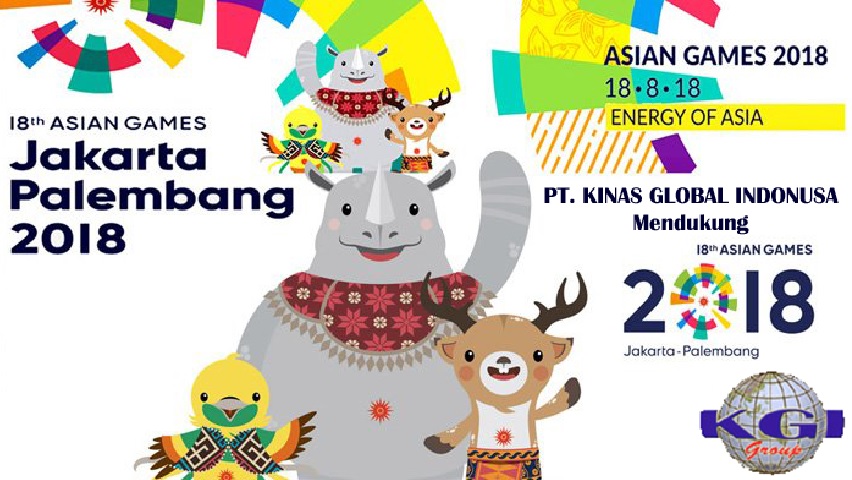 Kinas Global Indonusa support the 2018 Asian Games